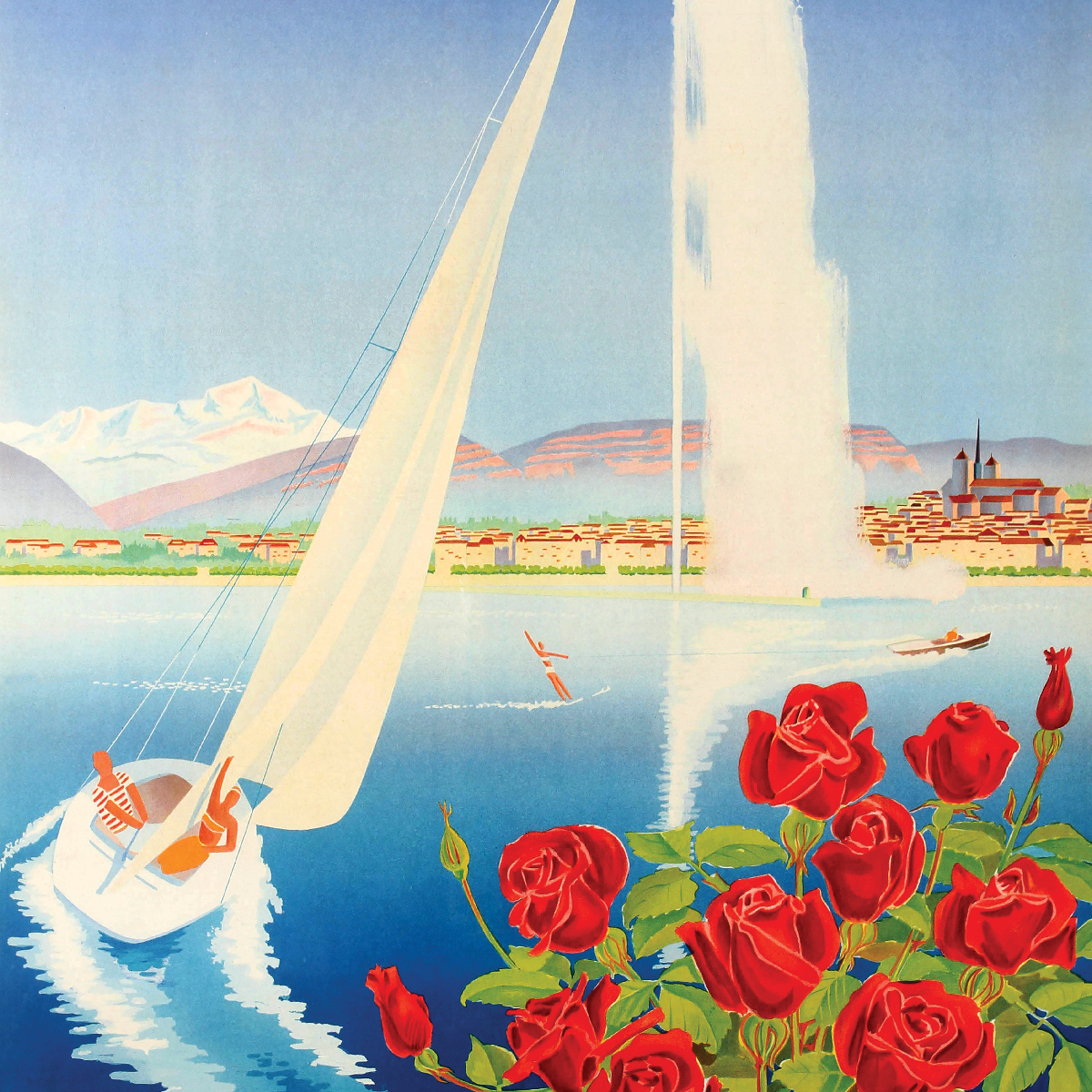 Плакат Женева, 1950 - Зображення 3