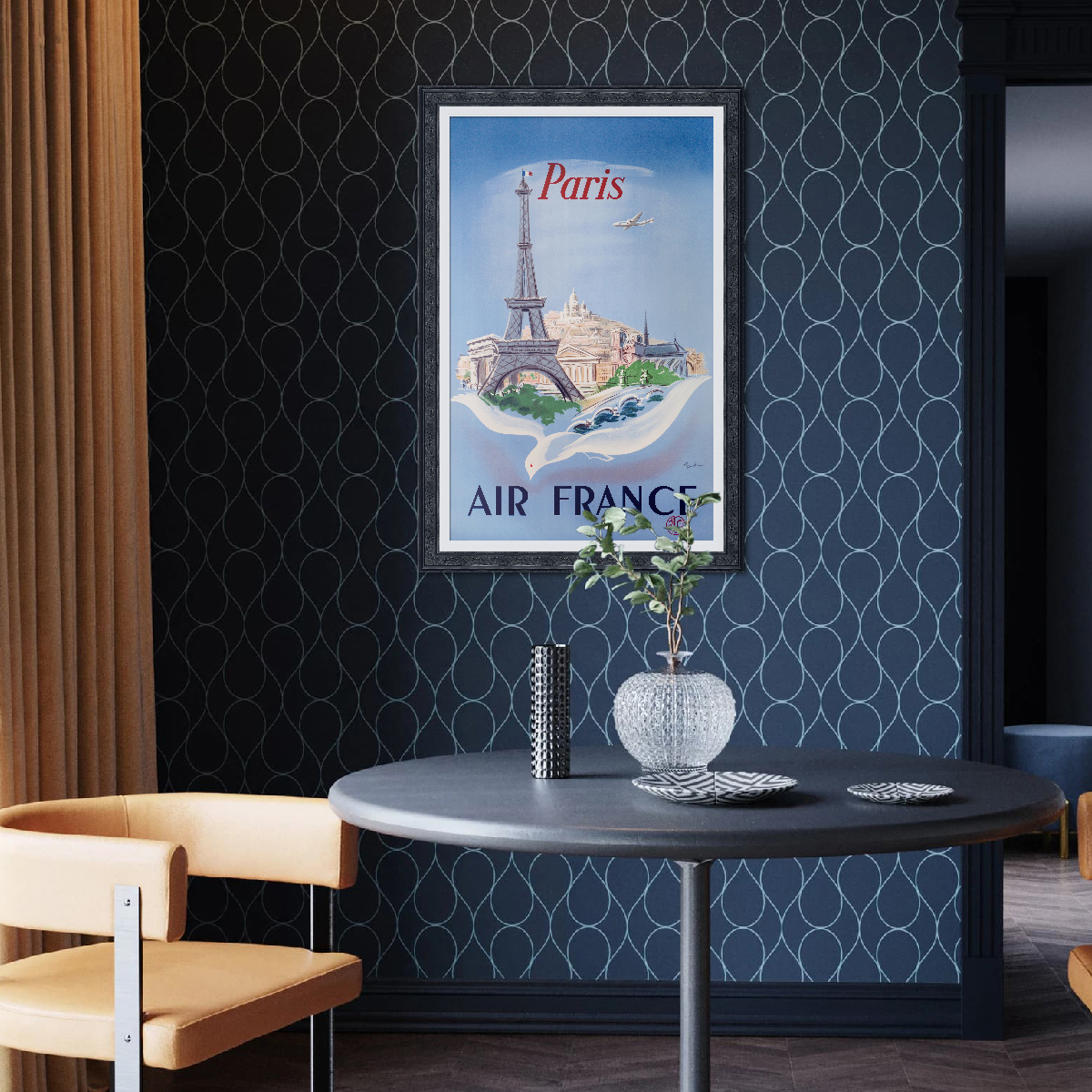 Плакат Air France Paris, 1952 - Зображення 2