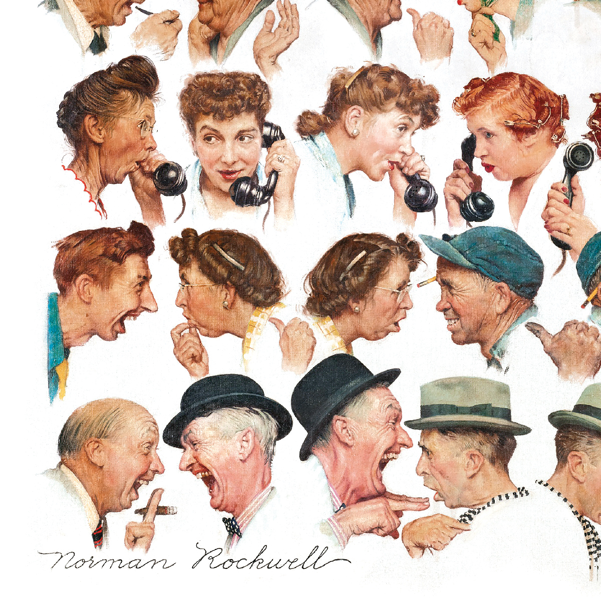 Плакат The Gossips, 1948 - Зображення 3