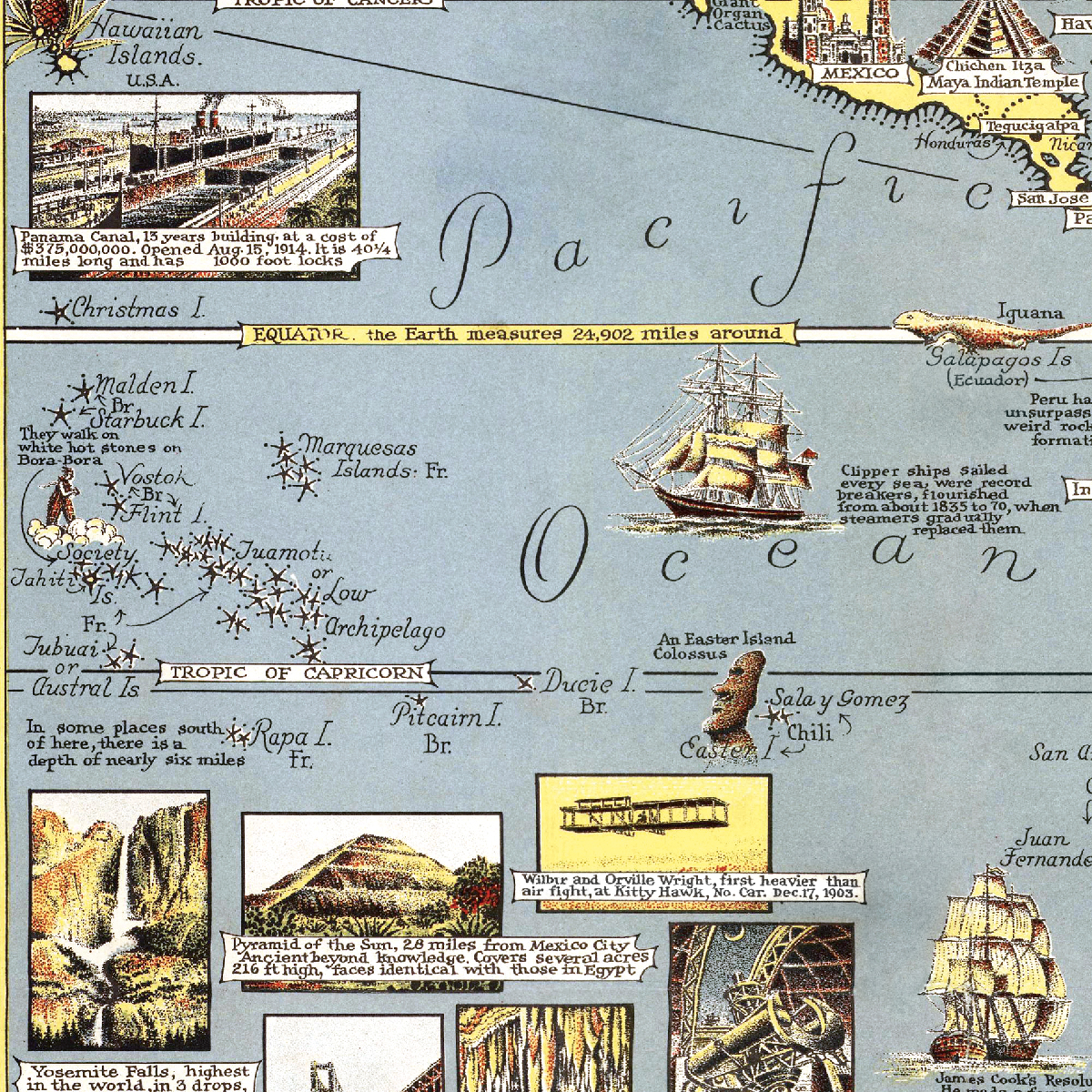 Графічна мапа Чудеса Світу, 1939 - Зображення 5
