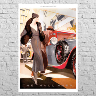 Poster Dunlop, 1933