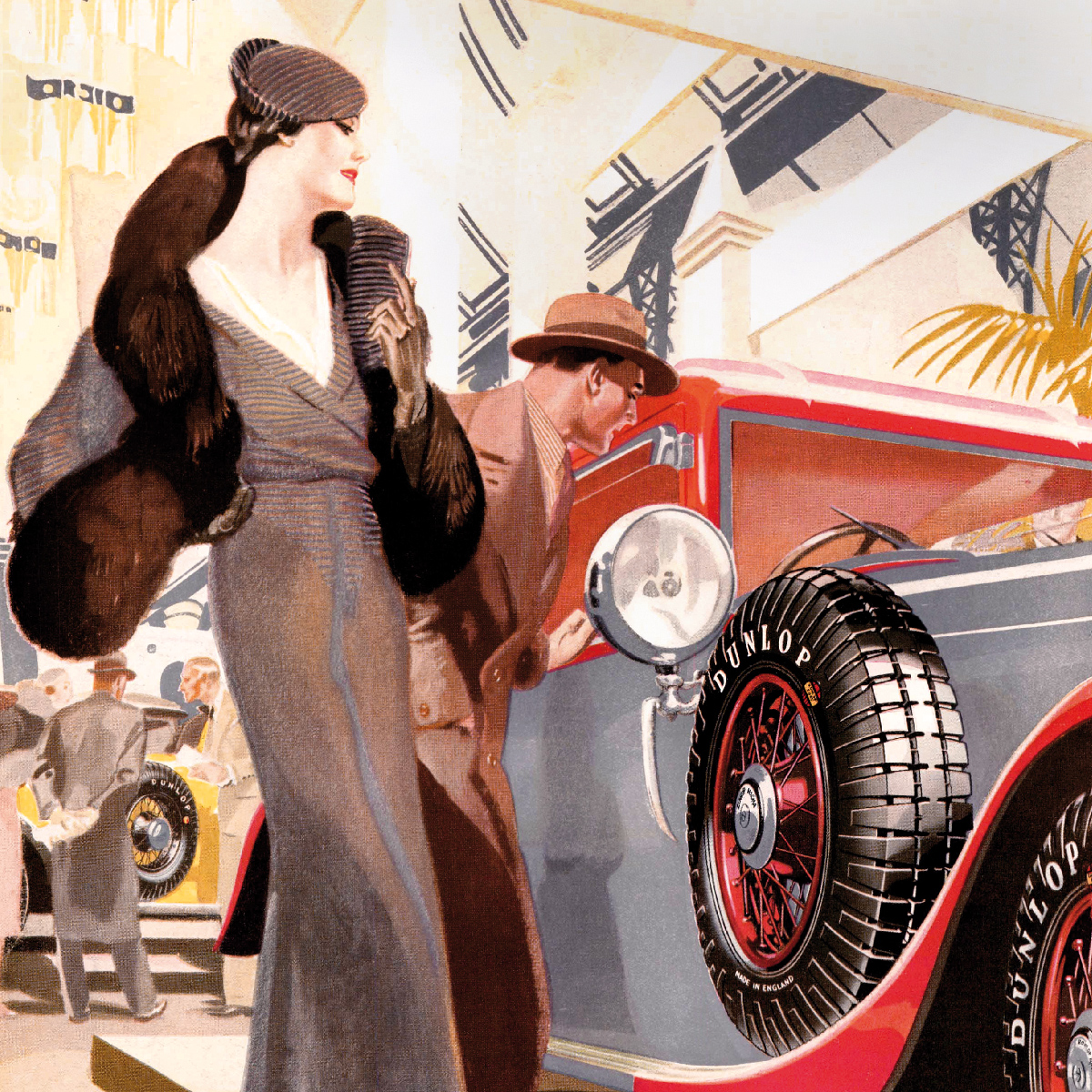 Плакат Dunlop, 1933 - Зображення 3