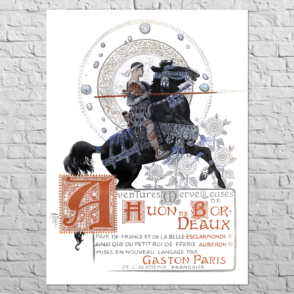 Poster Huon de Bordeaux
