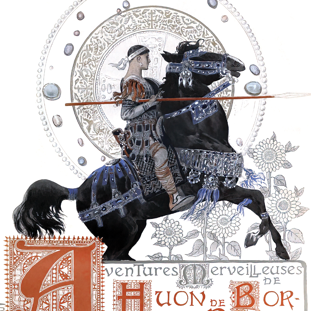Poster Huon de Bordeaux, 1898 - Image 3