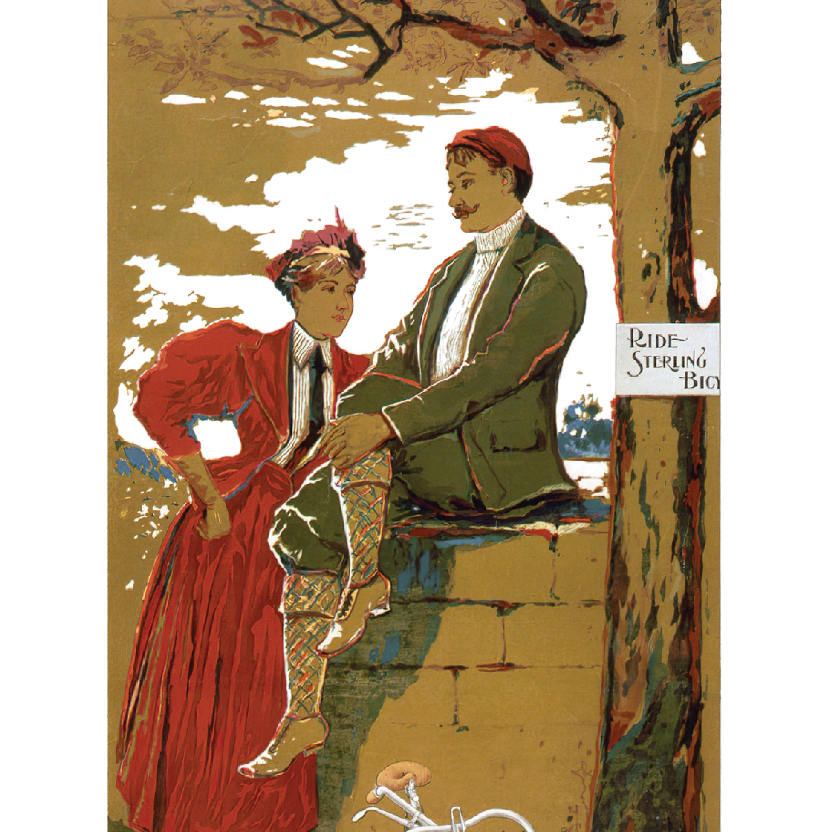 Poster Sterling Cycles, 1900s - Image 3