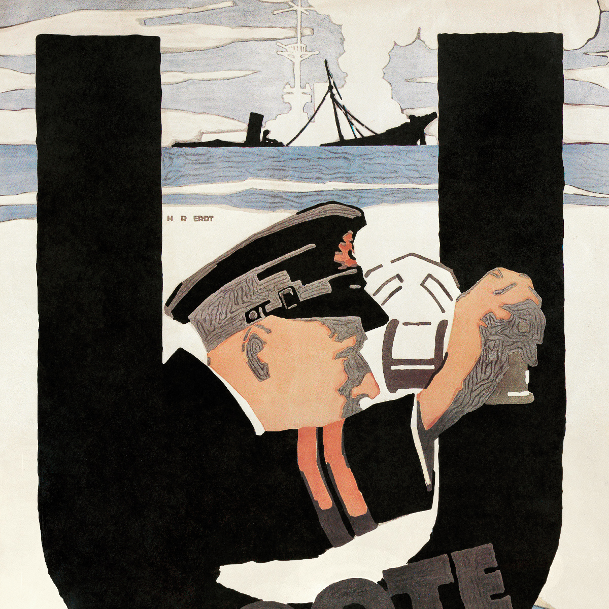 Плакат U Boote Heraus, 1917 - Зображення 3