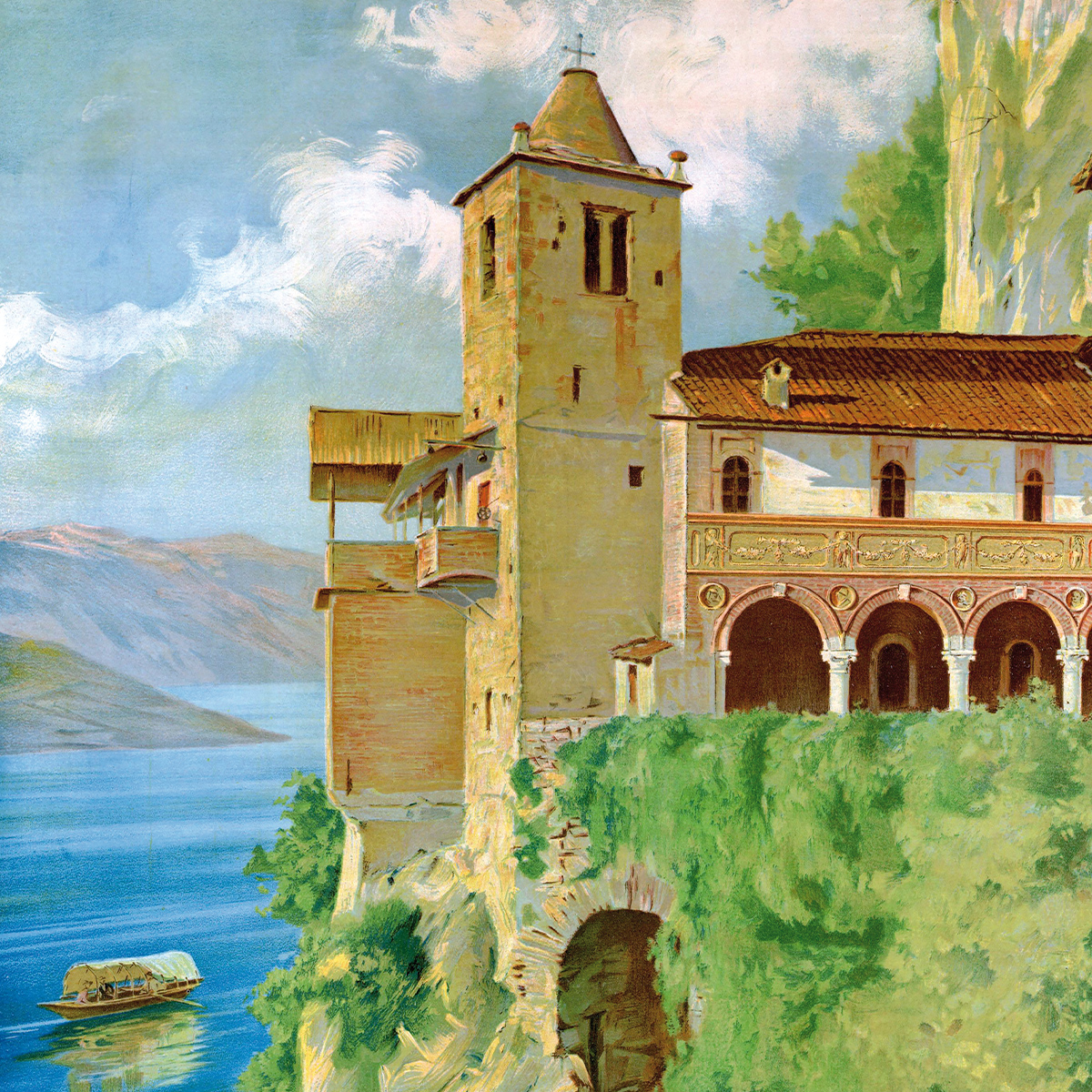 Плакат Санта-Катерина-дель-Сассо, 1925 - Зображення 3