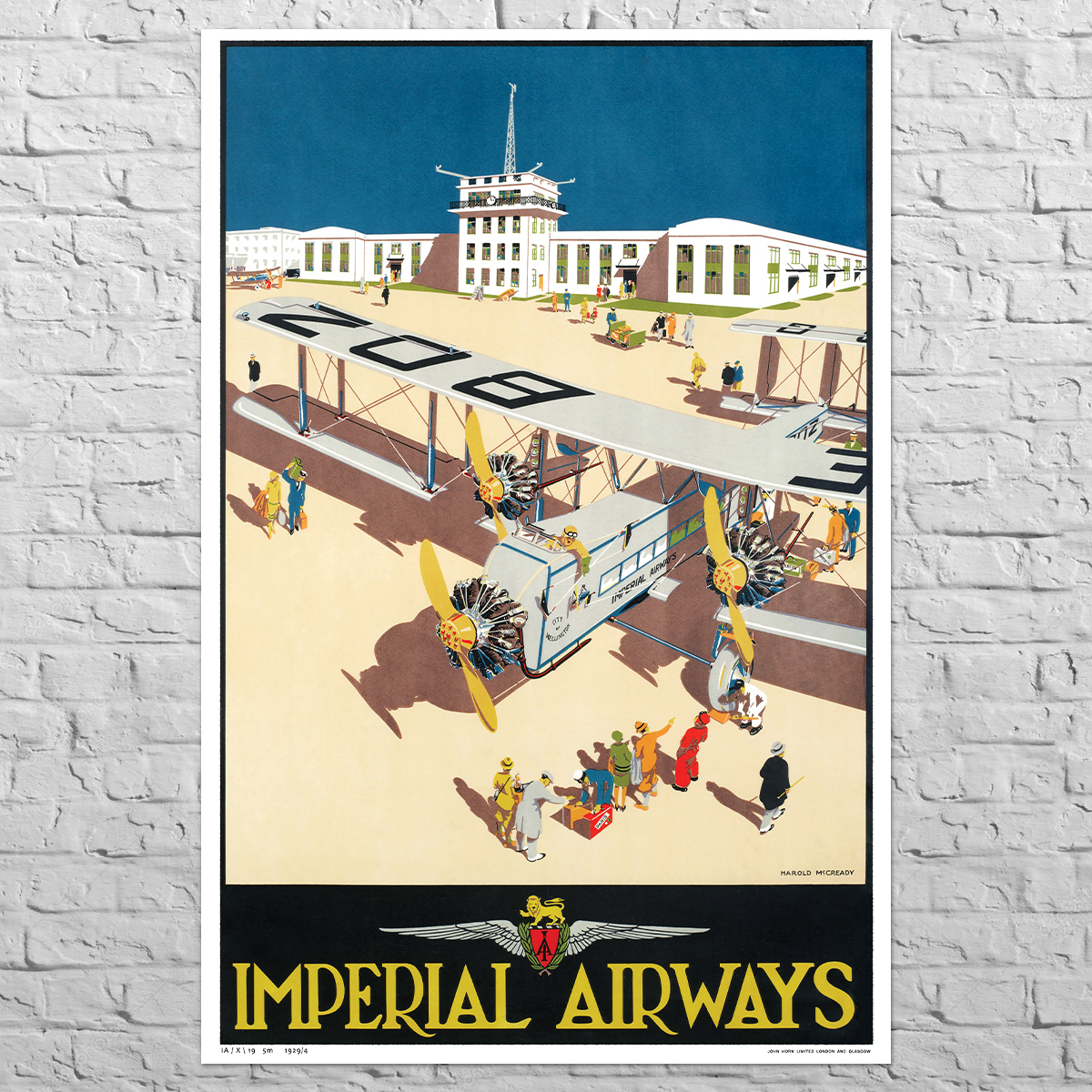 Плакат Imperial Airways
