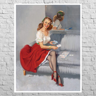 Плакат Ace of Hearts, 1940s