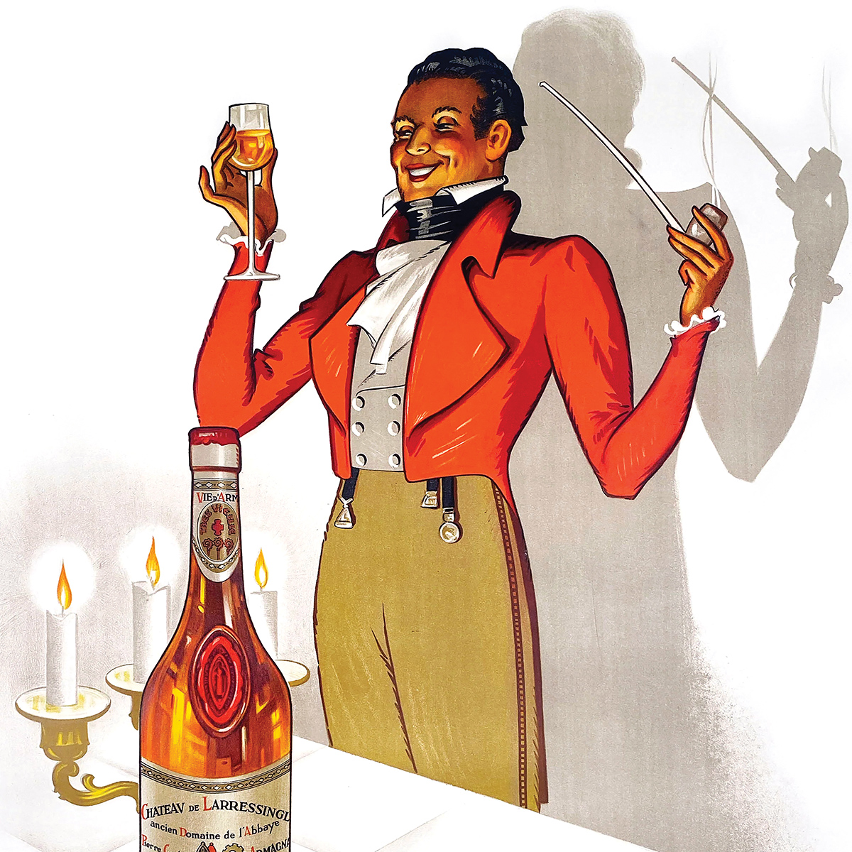 Плакат Armagnac Chateau Larressingle, 1938 - Зображення 3