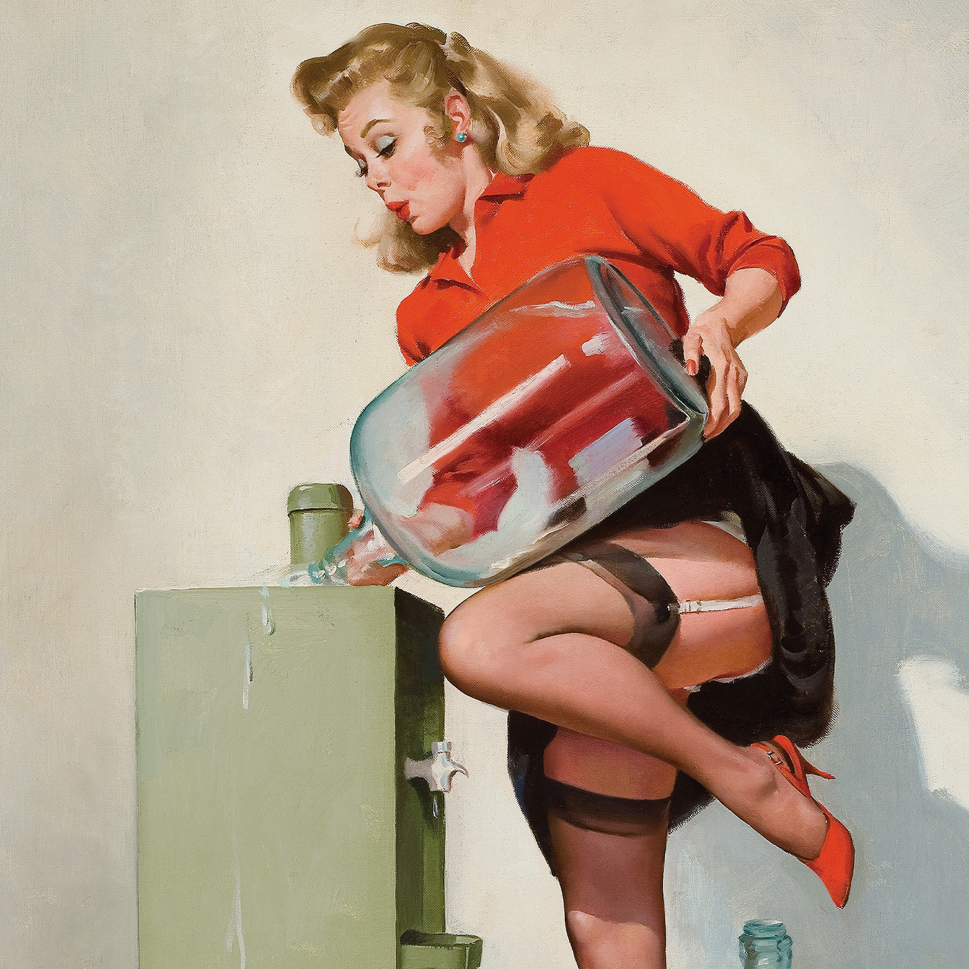 Плакат A Refreshing Lift, 1948 - Зображення 3