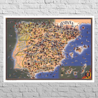 Map of Spain