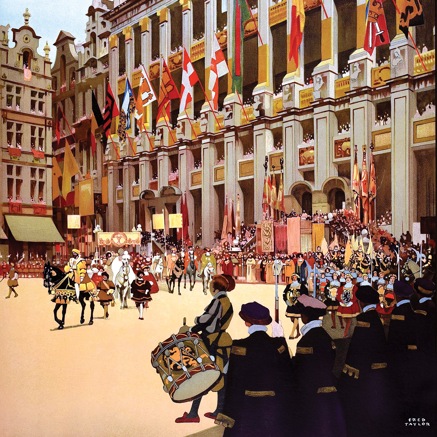 Плакат Брюсcель, 1930-ті - Зображення 3