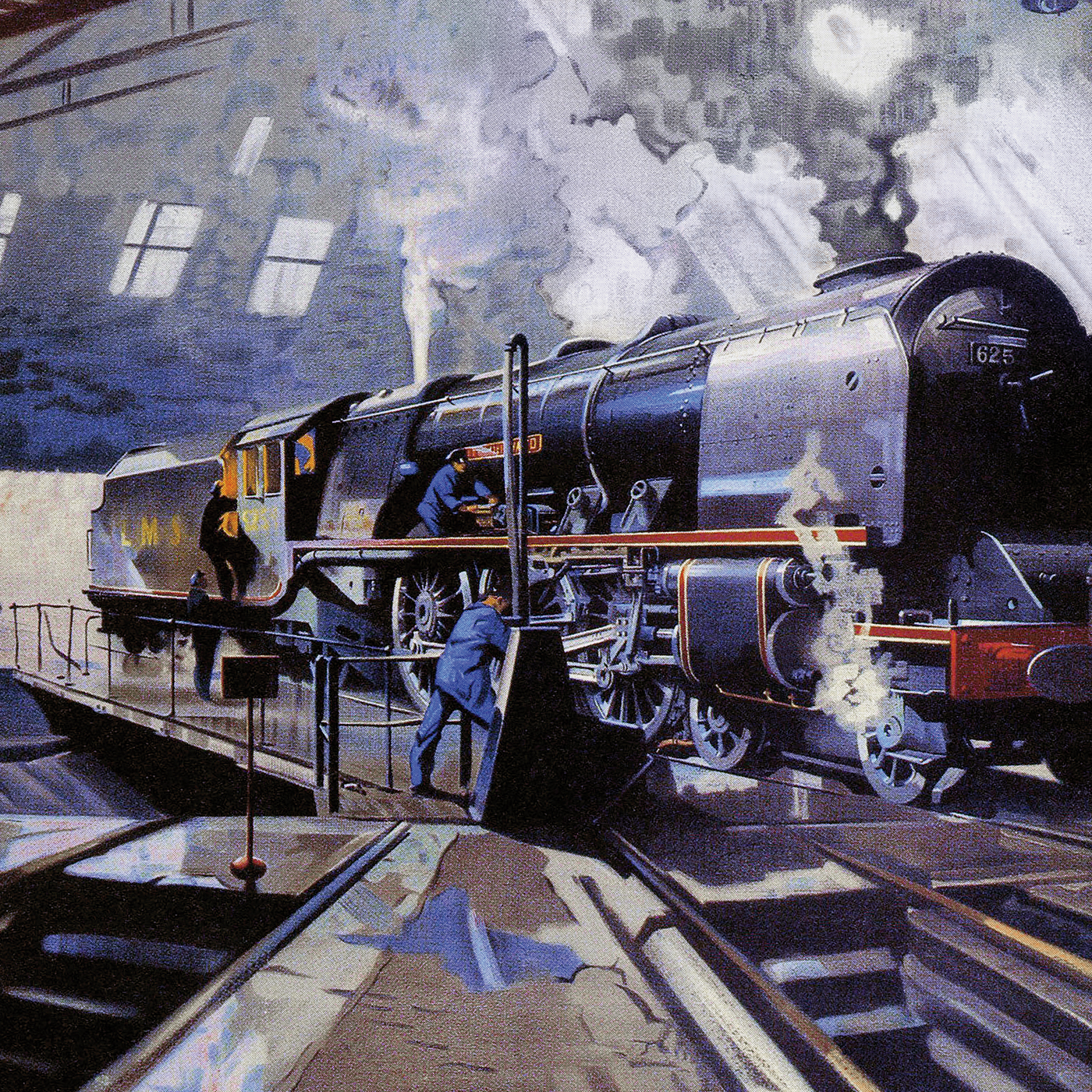 Плакат LMS День Починається, 1946 - Зображення 3