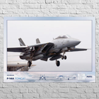 Плакат F14A Tomcat
