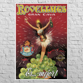 Плакат Rovellats Gran Cava, 1951