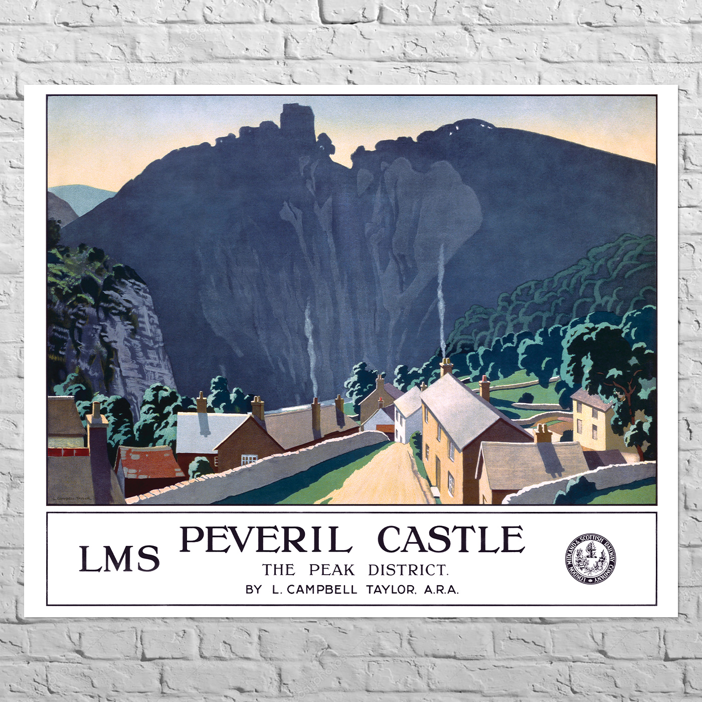 Poster Peveril Castle
