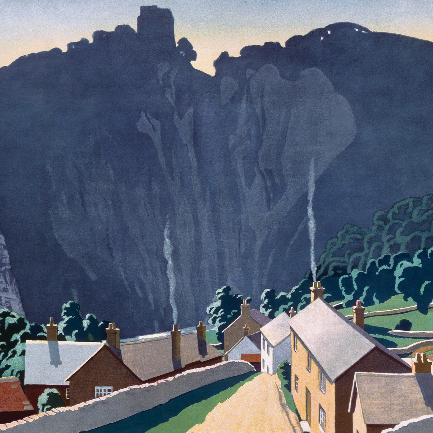 Poster LMS Peveril Castle, 1924 - Image 3