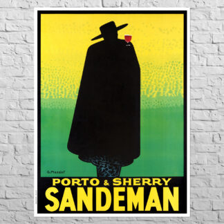Плакат портвейн Sandeman