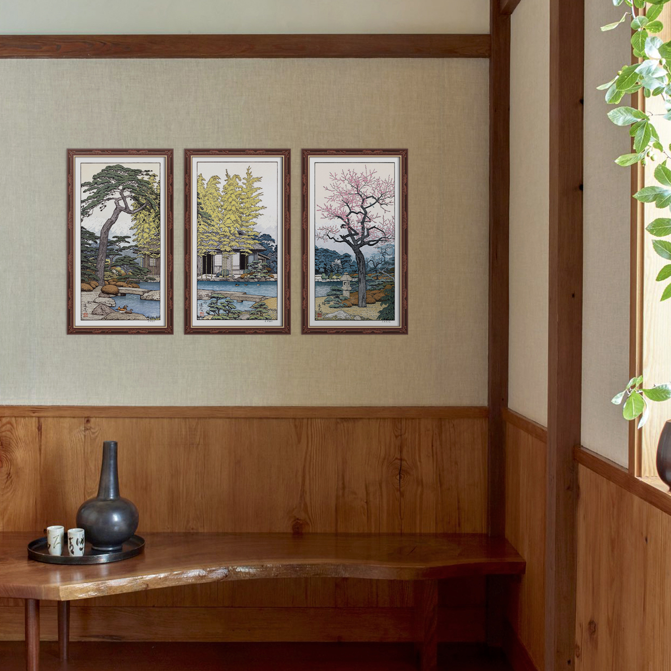 Poster Triptych - Friendly Garden, 1980 - Image 2