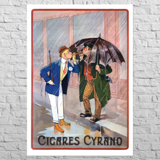 Плакат Cigares Cyrano, 1920-ті